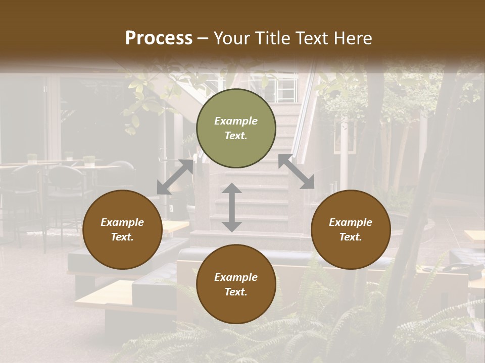 Entrance Office Couch PowerPoint Template