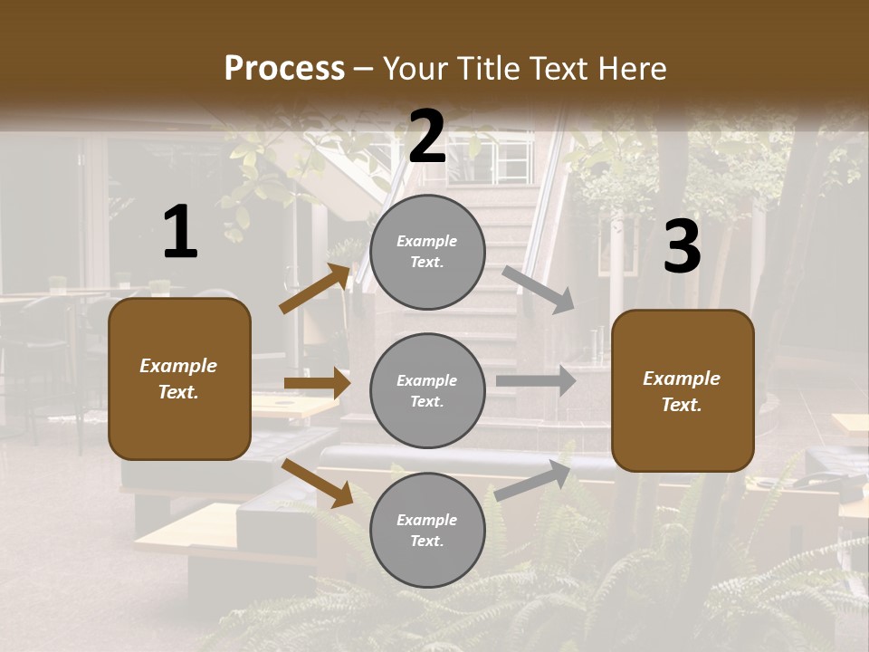 Entrance Office Couch PowerPoint Template