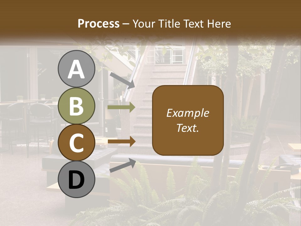 Entrance Office Couch PowerPoint Template