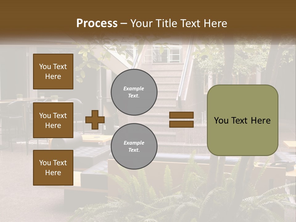 Entrance Office Couch PowerPoint Template