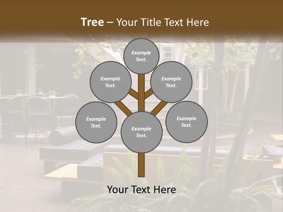Entrance Office Couch PowerPoint Template