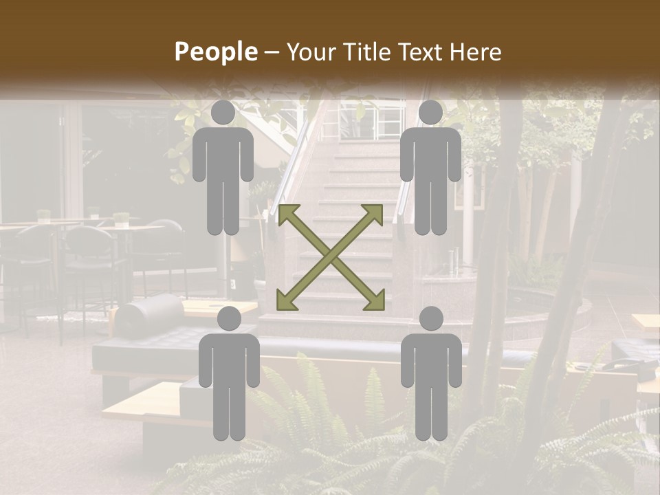 Entrance Office Couch PowerPoint Template