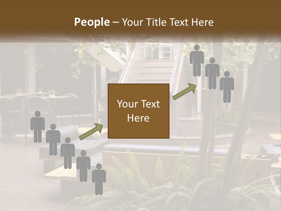 Entrance Office Couch PowerPoint Template