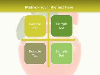 Occasion Garnish Fresh PowerPoint Template