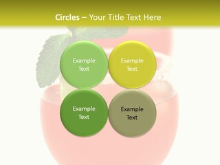 Occasion Garnish Fresh PowerPoint Template