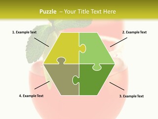 Occasion Garnish Fresh PowerPoint Template