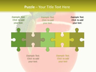 Occasion Garnish Fresh PowerPoint Template