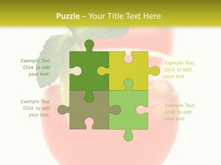 Occasion Garnish Fresh PowerPoint Template