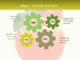 Occasion Garnish Fresh PowerPoint Template