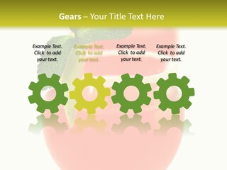 Occasion Garnish Fresh PowerPoint Template