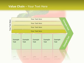 Occasion Garnish Fresh PowerPoint Template