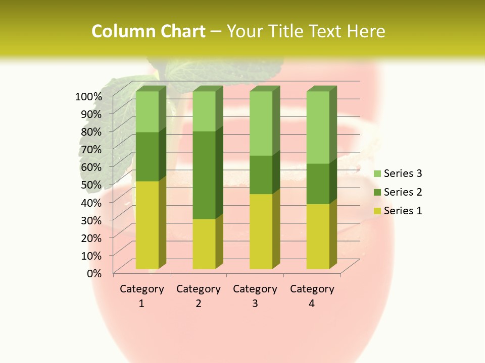Occasion Garnish Fresh PowerPoint Template