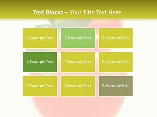 Occasion Garnish Fresh PowerPoint Template