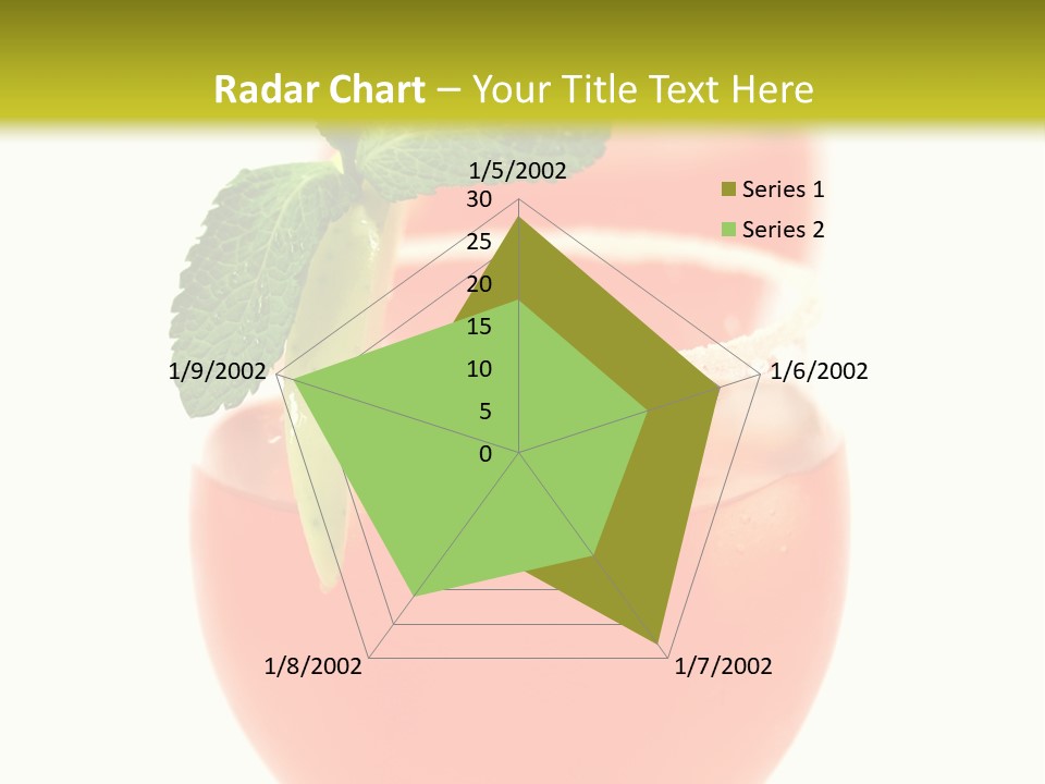 Occasion Garnish Fresh PowerPoint Template