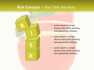 Occasion Garnish Fresh PowerPoint Template