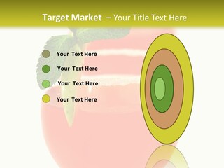 Occasion Garnish Fresh PowerPoint Template