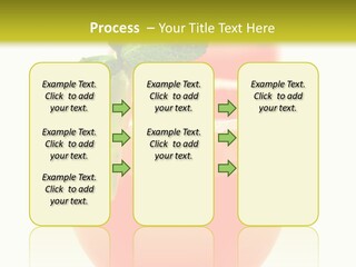Occasion Garnish Fresh PowerPoint Template
