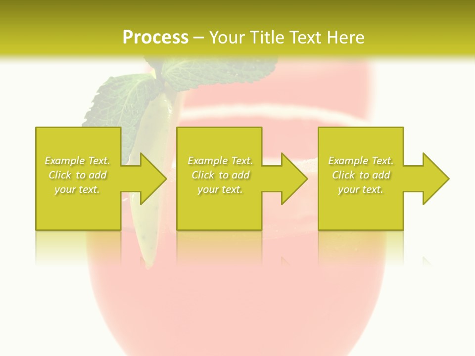 Occasion Garnish Fresh PowerPoint Template