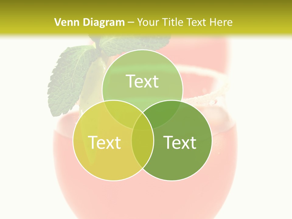 Occasion Garnish Fresh PowerPoint Template