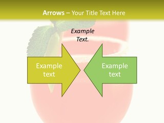 Occasion Garnish Fresh PowerPoint Template