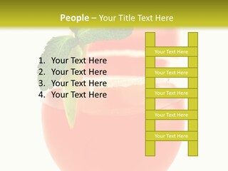 Occasion Garnish Fresh PowerPoint Template