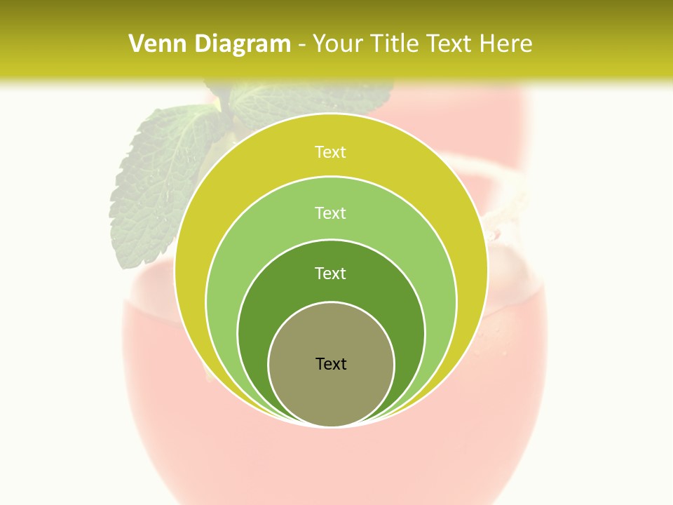 Occasion Garnish Fresh PowerPoint Template