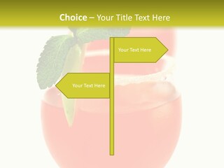 Occasion Garnish Fresh PowerPoint Template