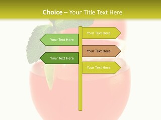 Occasion Garnish Fresh PowerPoint Template