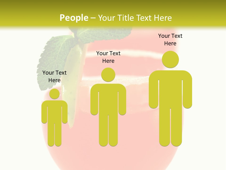 Occasion Garnish Fresh PowerPoint Template