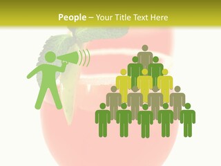 Occasion Garnish Fresh PowerPoint Template