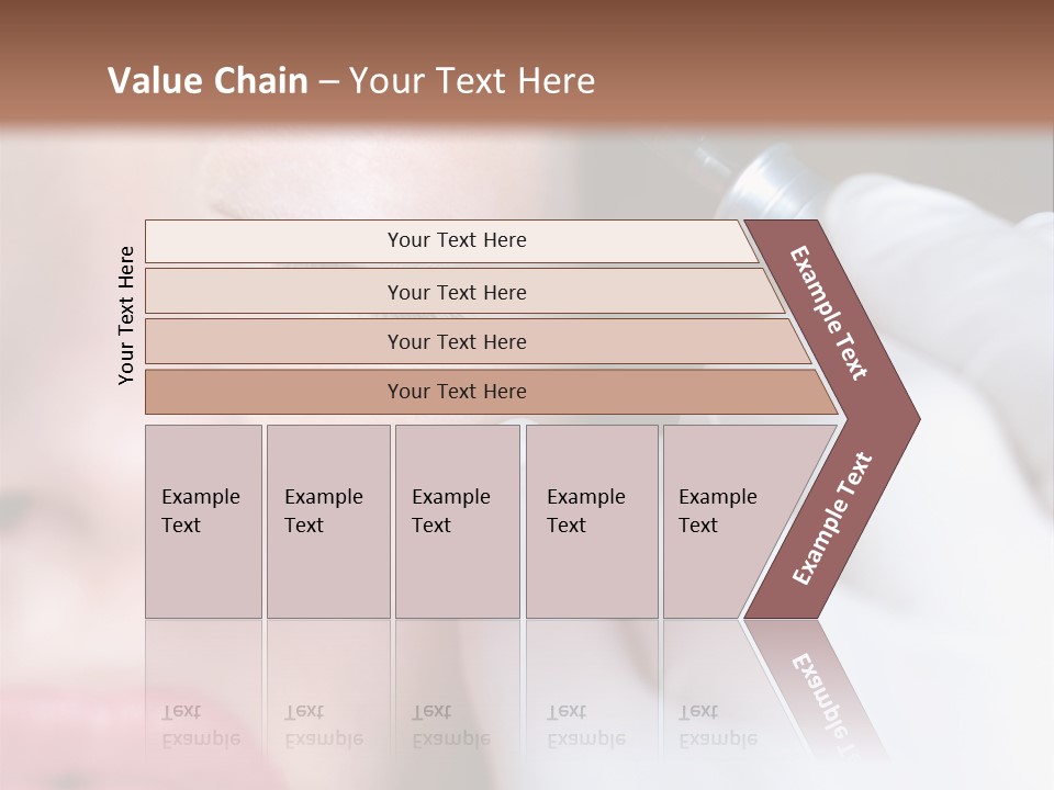 Care Trendy Face PowerPoint Template