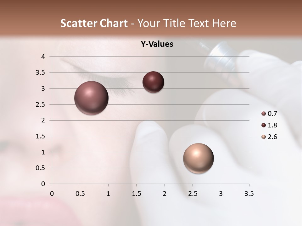 Care Trendy Face PowerPoint Template