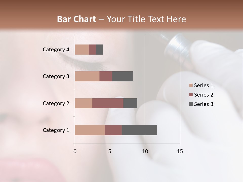 Care Trendy Face PowerPoint Template