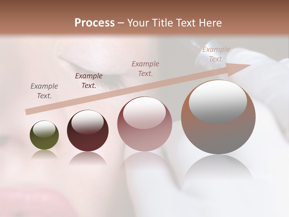 Care Trendy Face PowerPoint Template