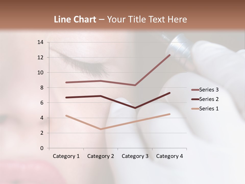 Care Trendy Face PowerPoint Template