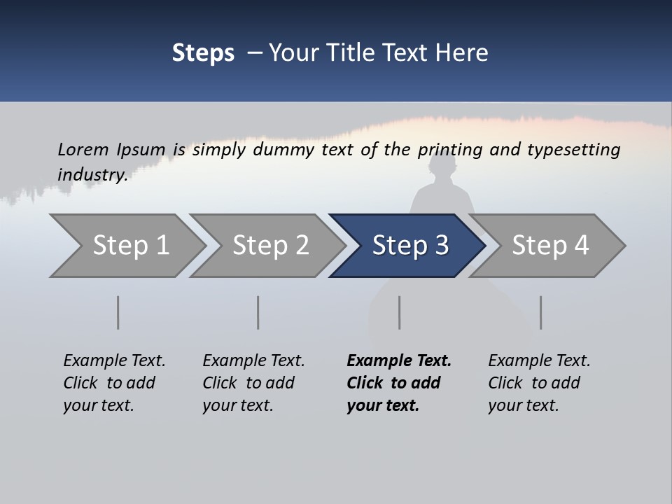 Lifestyle Healthy Yoga PowerPoint Template