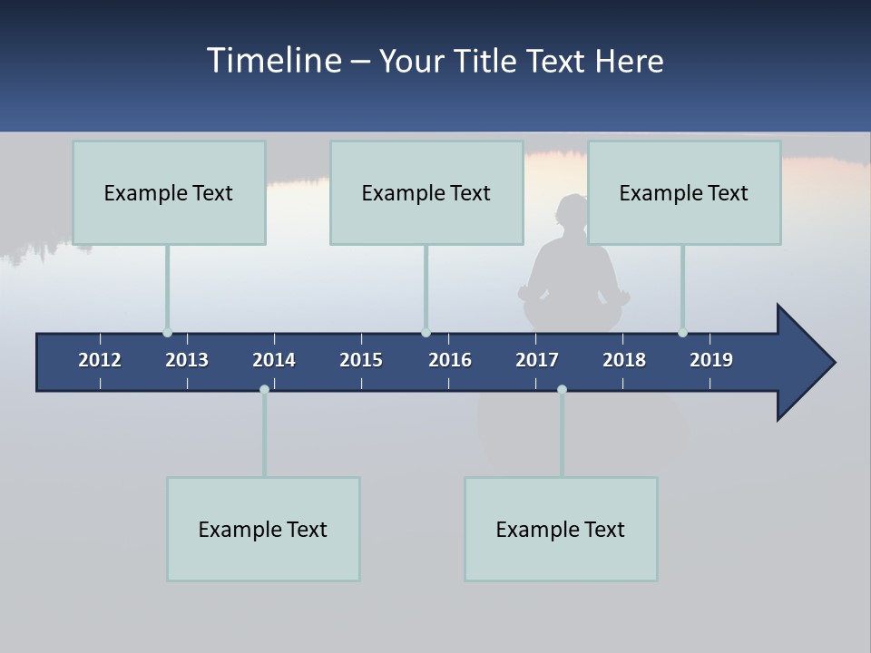 Lifestyle Healthy Yoga PowerPoint Template