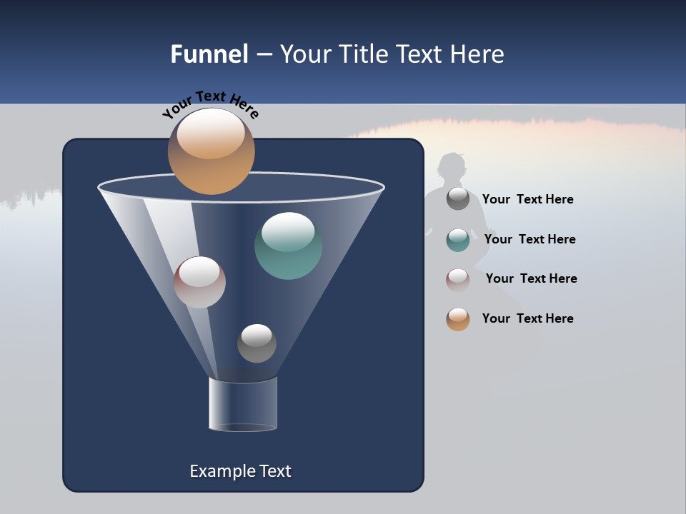 Lifestyle Healthy Yoga PowerPoint Template