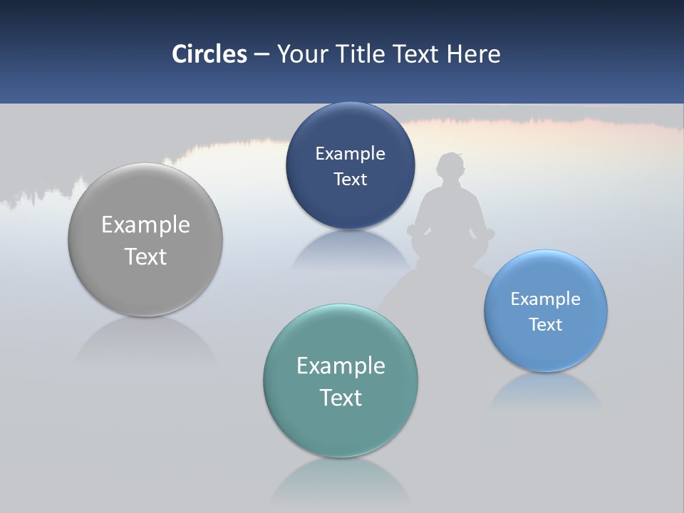 Lifestyle Healthy Yoga PowerPoint Template