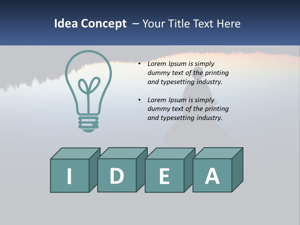 Lifestyle Healthy Yoga PowerPoint Template