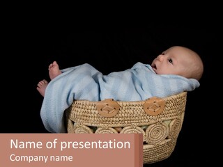 Infant Child Profile PowerPoint Template