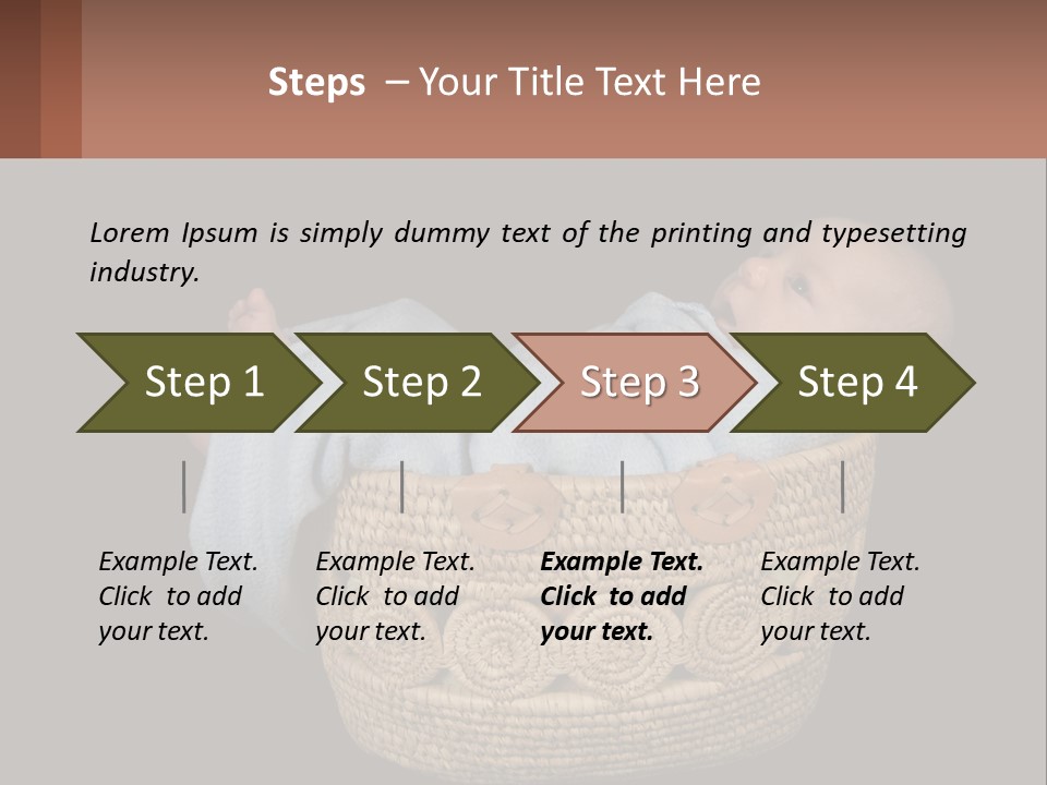 Infant Child Profile PowerPoint Template