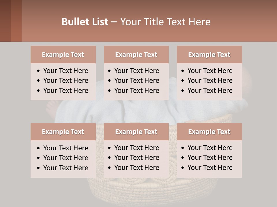 Infant Child Profile PowerPoint Template