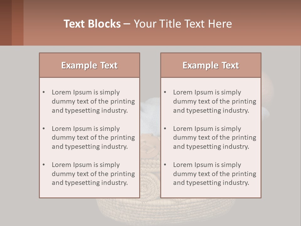 Infant Child Profile PowerPoint Template
