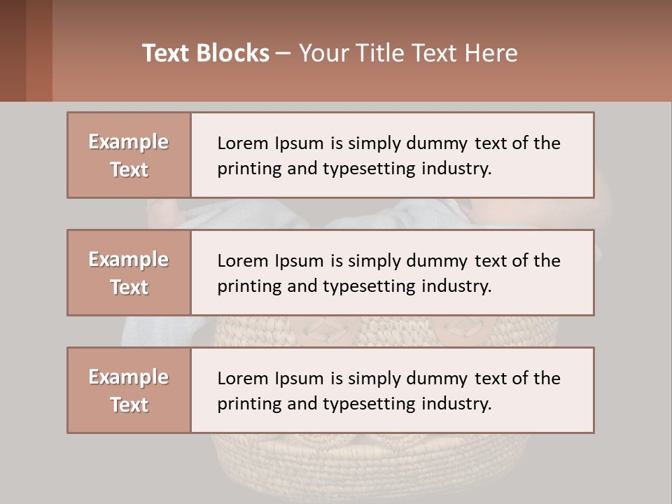 Infant Child Profile PowerPoint Template