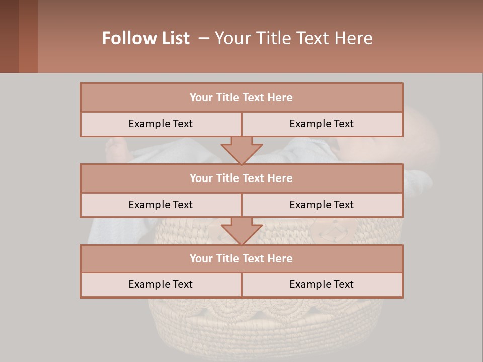 Infant Child Profile PowerPoint Template