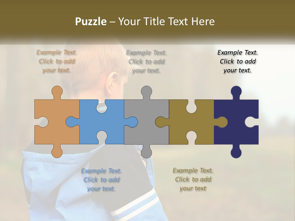 Fear Outdoors Clothing PowerPoint Template