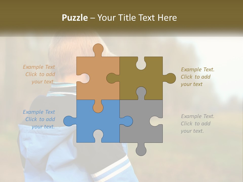 Fear Outdoors Clothing PowerPoint Template