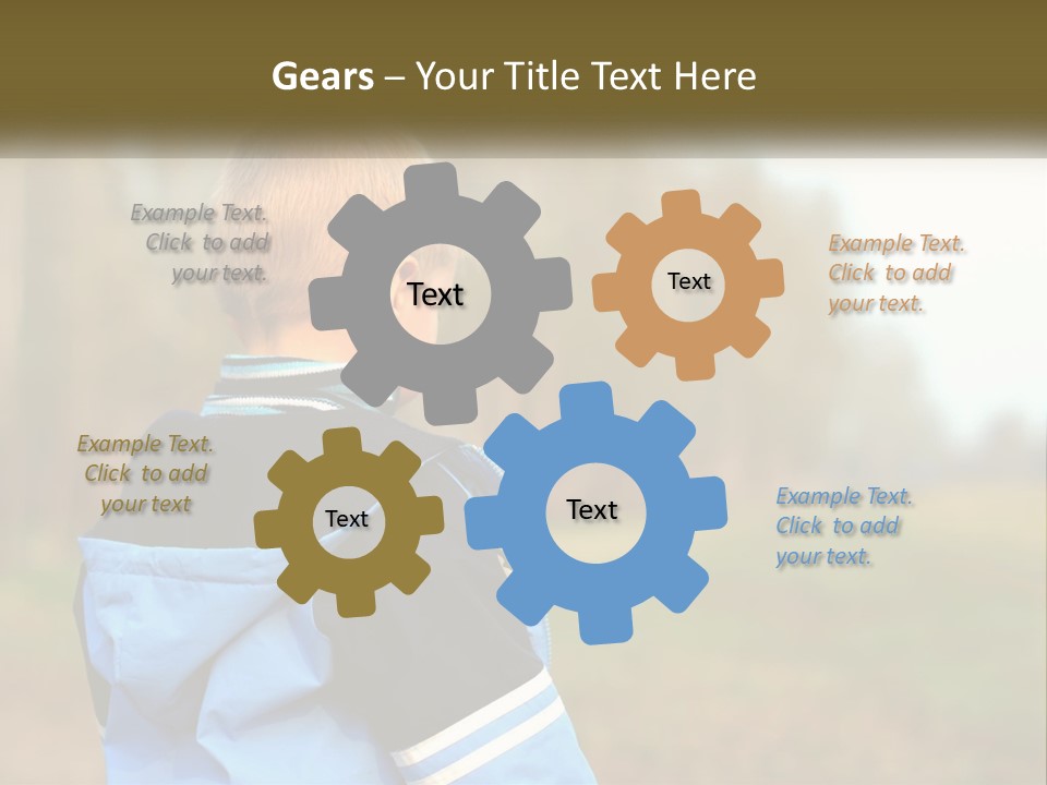 Fear Outdoors Clothing PowerPoint Template