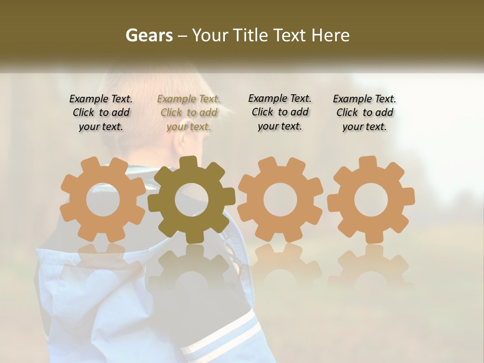 Fear Outdoors Clothing PowerPoint Template